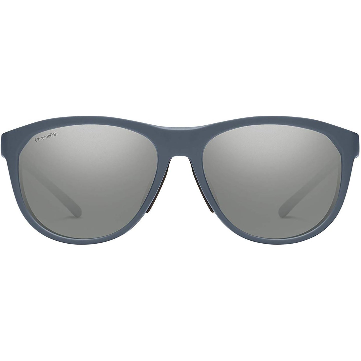 Smith Optics Uproar Sunglasses Matte Iron / ChromaPop Platinum #color_Matte Iron / ChromaPop Platinum