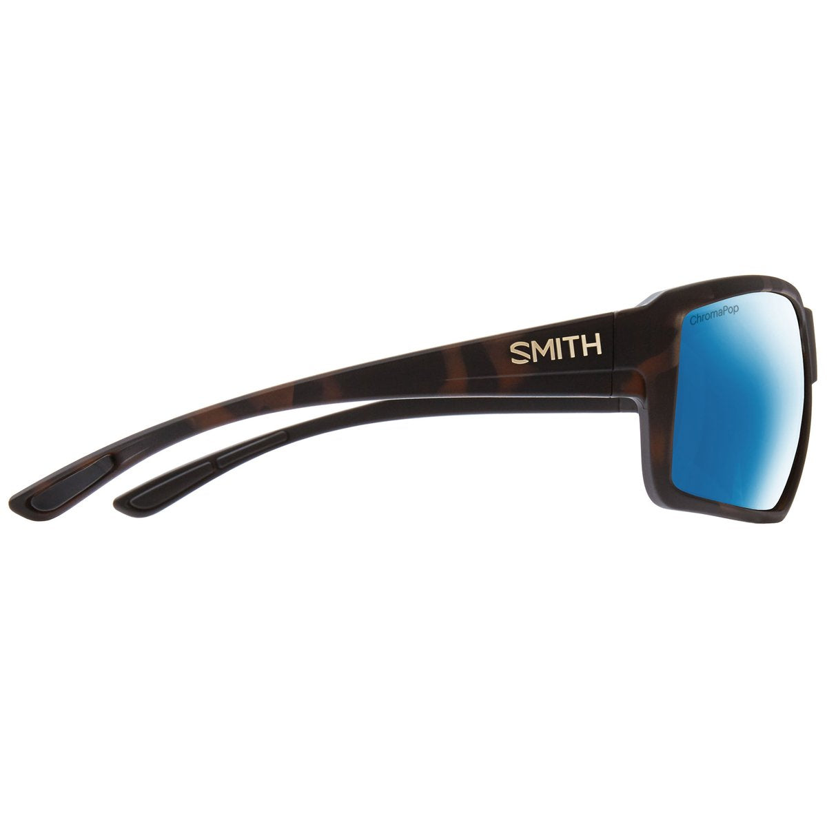 Smith Optics Colson Sunglasses Matte Tortoise / Chromapop Polarized Blue Mirror #color_Matte Tortoise / Chromapop Polarized Blue Mirror