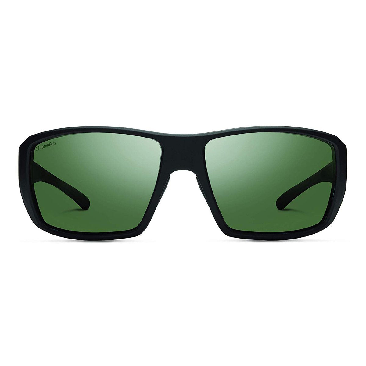 Smith Optics Guides Choice Sunglasses Matte Black / ChromaPop Polarized Gray Green #color_Matte Black / ChromaPop Polarized Gray Green