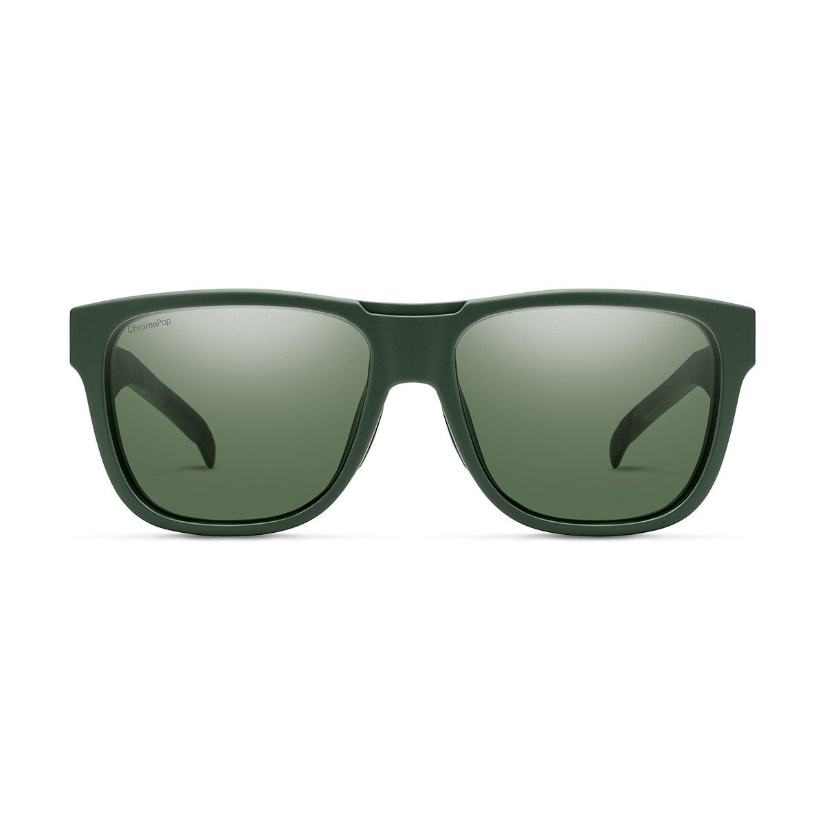 Smith Optics Lowdown Sunglasses Matte Olive Camo / ChromaPop Polarized Gray Green #color_Matte Olive Camo / ChromaPop Polarized Gray Green