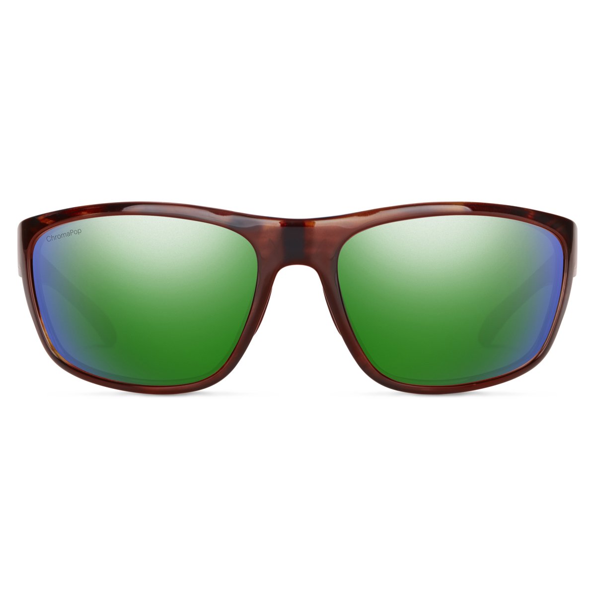 Smith Optics Redding Sunglasses Tortoise / ChromaPop Glass Polarized Green Mirror #color_Tortoise / ChromaPop Glass Polarized Green Mirror