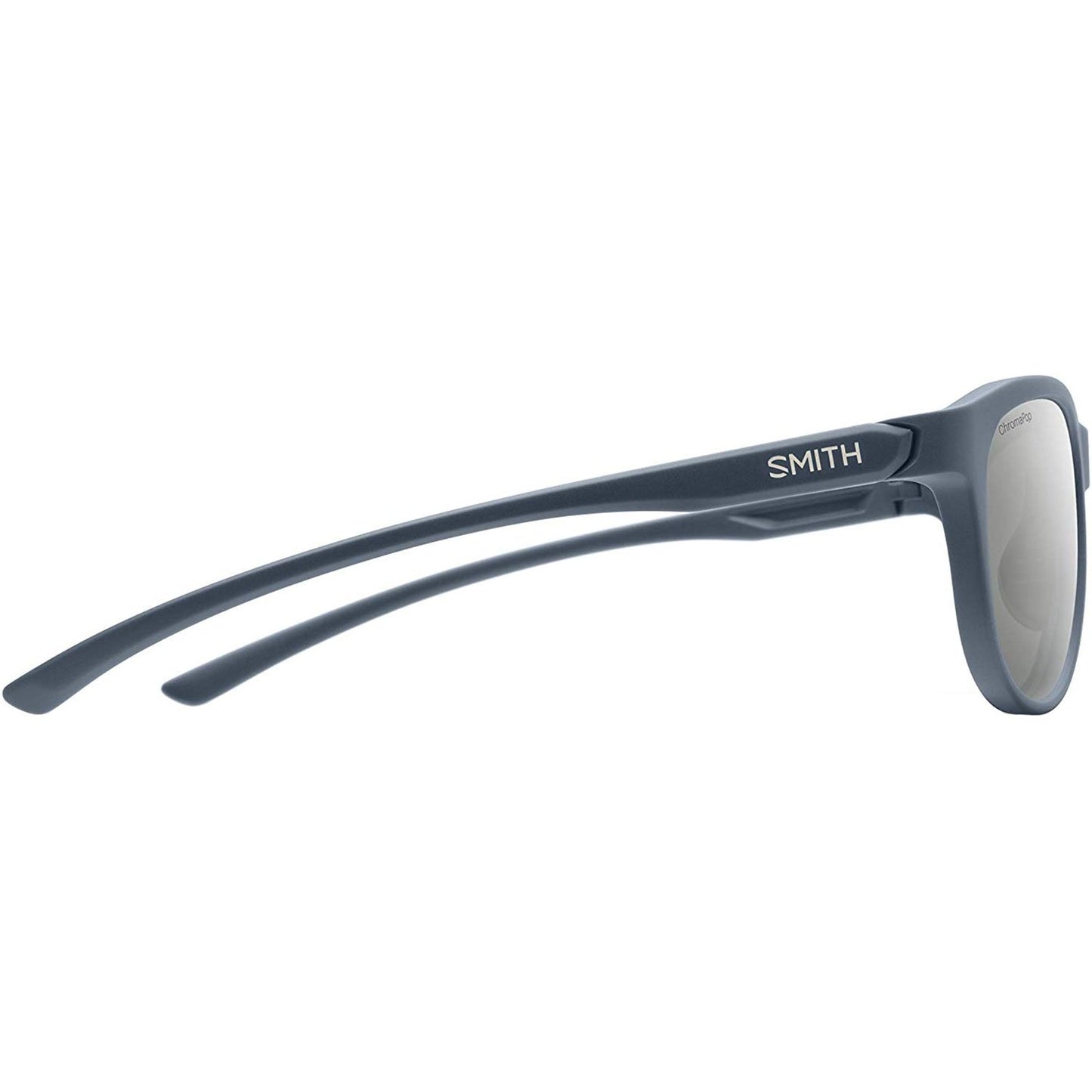 Smith Optics Uproar Sunglasses Matte Iron / ChromaPop Platinum #color_Matte Iron / ChromaPop Platinum