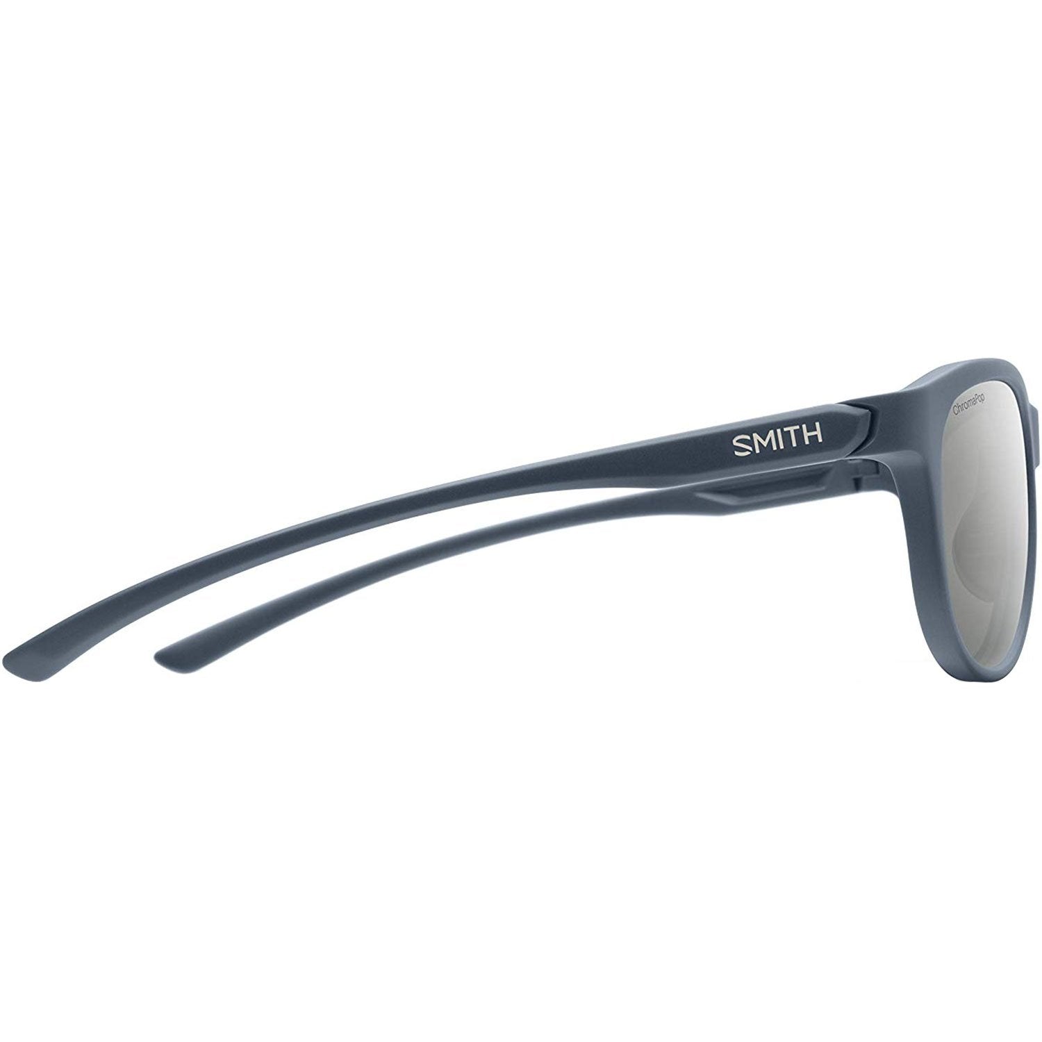 Smith Optics Uproar Sunglasses Matte Iron / ChromaPop Platinum #color_Matte Iron / ChromaPop Platinum