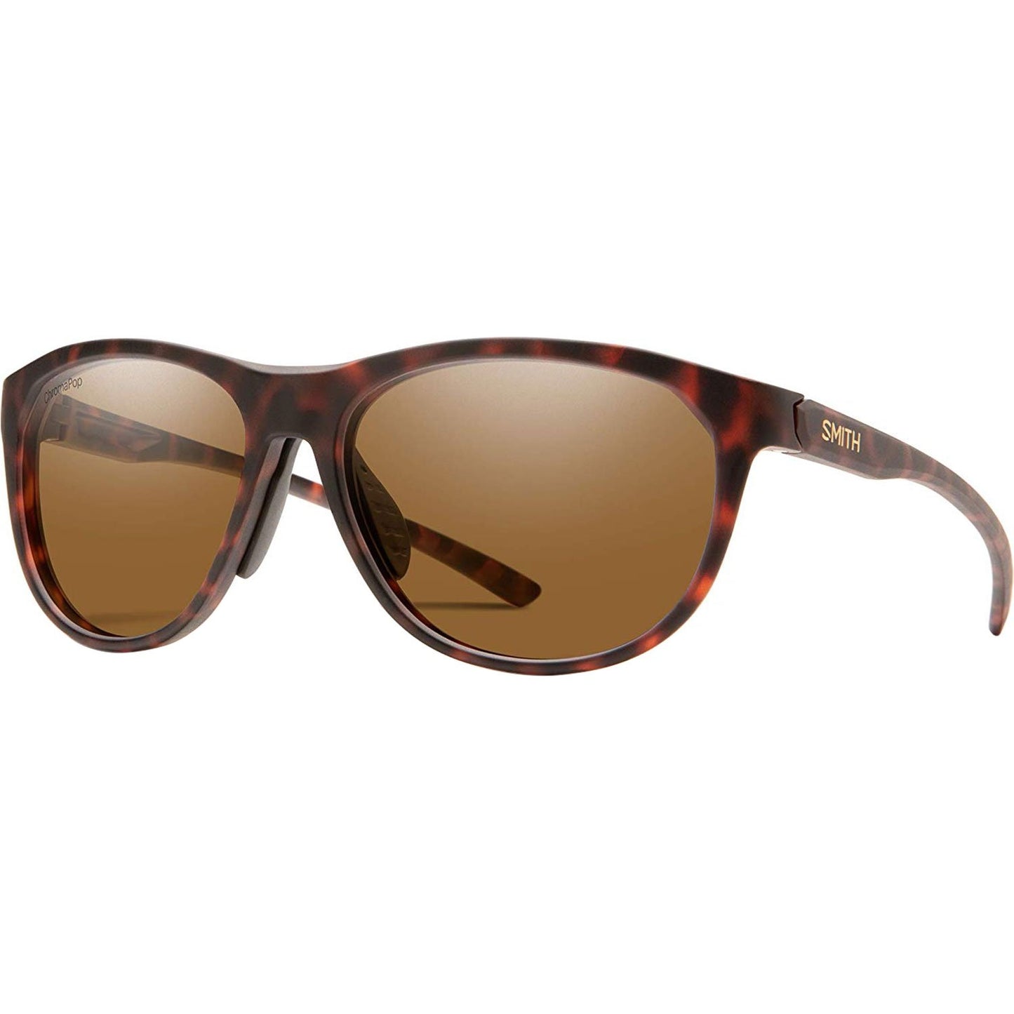 Smith Optics Uproar Sunglasses Matte Tortoise / ChromaPop Polarized Brown #color_Matte Tortoise / ChromaPop Polarized Brown