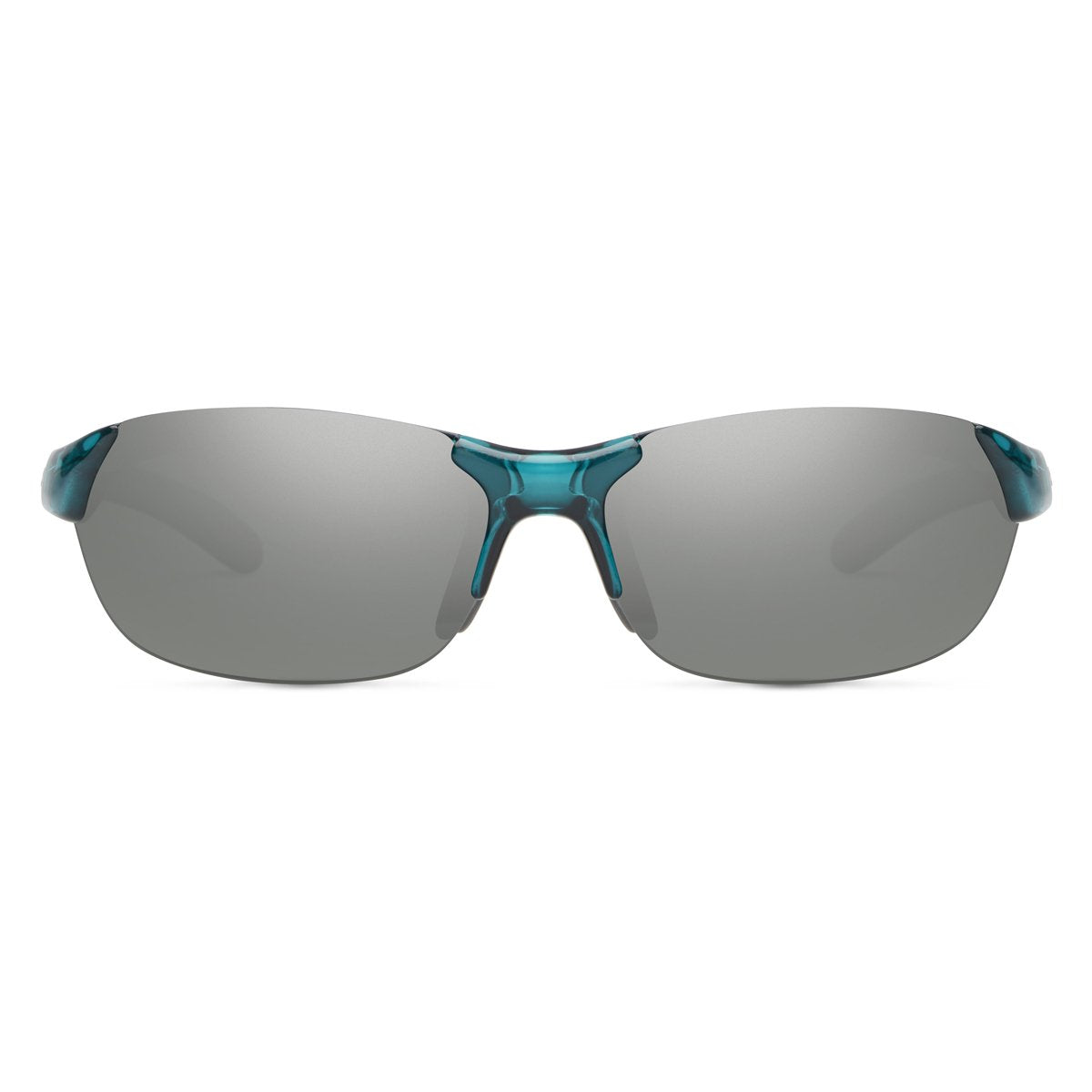 Smith Optics Parallel Sports Sunglasses Aqua Marine / Platinum Carbonic #color_Aqua Marine / Platinum Carbonic