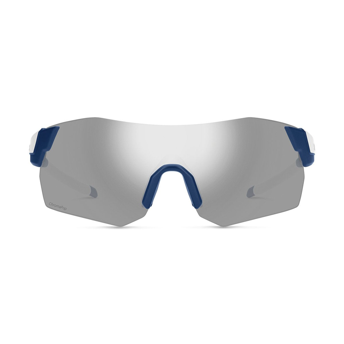 Smith Optics Pivlock Arena Max Sports Sunglasses Matte Klein Blue/ChromaPop™ Platinum #color_Matte Klein Blue/ChromaPop™ Platinum