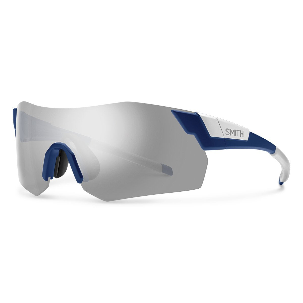 Smith Optics Pivlock Arena Max Sports Sunglasses Matte Klein Blue/ChromaPop™ Platinum #color_Matte Klein Blue/ChromaPop™ Platinum